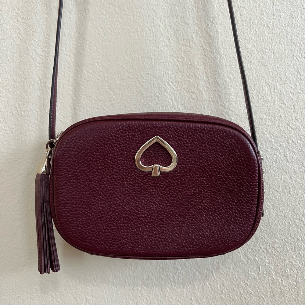Kate Spade Kourtney Camera Leather Crossbody Bag